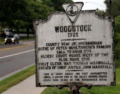 Woodstock Marker. Click for full size. Woodstock Marker image. Click for full size.