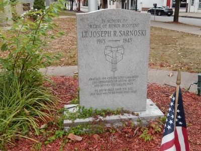 Memorial Park-Lt. Joseph R. Sarnoski Memorial image. Click for full size.