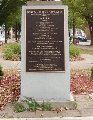 General Jerome F. O’Malley Marker. Click for full size. General Jerome F. O’Malley Marker image. Click for full size.