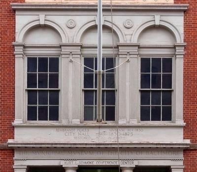 The Peale Museum. Click for full size. The Peale Museum image. Click for full size.