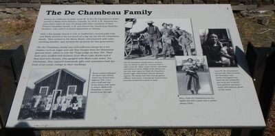 The De Chamber Family Marker image. Click for full size.