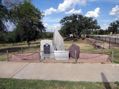 Llano County Granite Industry Marker image. Click for full size.