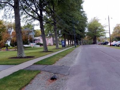 College Avenue in Keystone College image. Click for full size.