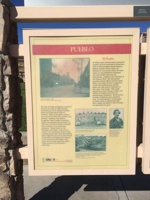 Pueblo Marker (Panel 1) image. Click for full size.