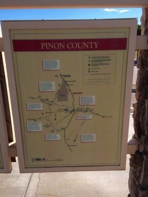 Pinon County Marker (Panel 4) image. Click for full size.