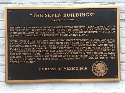 "The Seven Buildings" Marker image. Click for full size.