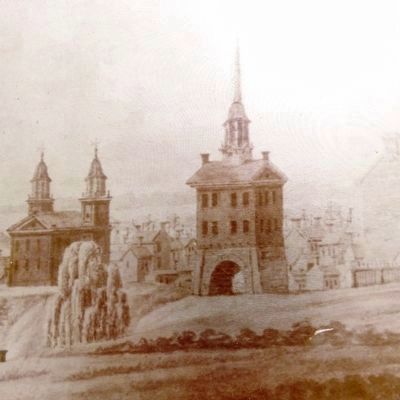 The First Courthouse (On Stilts) image. Click for full size.