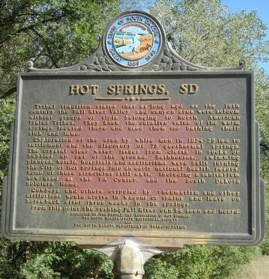 Hot Springs, SD Marker image. Click for full size.