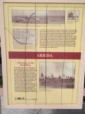 Arriba Country Marker (Panel 1). Click for full size. Arriba Country Marker (Panel 1) image. Click for full size.