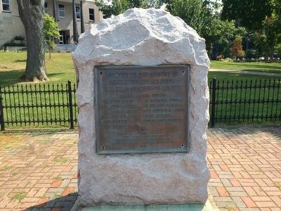 Henderson County Revolutionary War Memorial image. Click for full size.