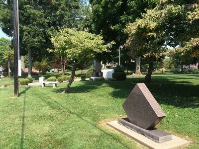 Memorial located in Central Park in Henderson image. Click for full size.