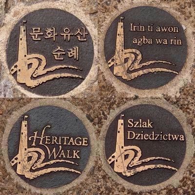 Heritage Walk markers image. Click for full size.