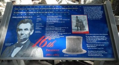 Abraham Lincoln Marker image. Click for full size.