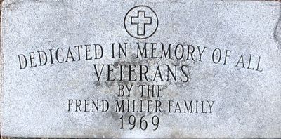 Plumwood Veterans Memorial Marker. Click for full size. Plumwood Veterans Memorial Marker image. Click for full size.