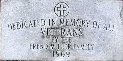 Plumwood Veterans Memorial Marker image. Click for full size.