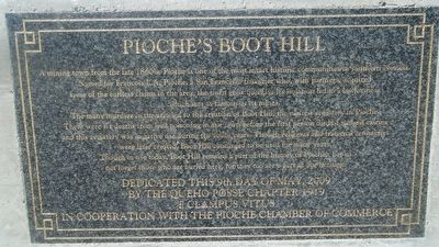 Pioche's Boot Hill Marker. Click for full size. Pioche's Boot Hill Marker image. Click for full size.