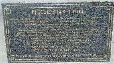 Pioche's Boot Hill Marker image. Click for full size.