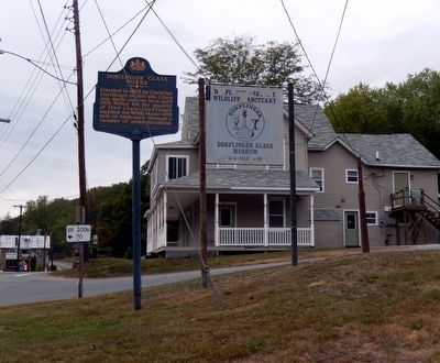 Dorflinger Glass Works Marker. Click for full size. Dorflinger Glass Works Marker image. Click for full size.