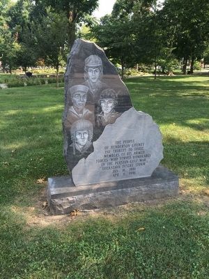 Operation Desert Storm Memorial. Click for full size. Operation Desert Storm Memorial image. Click for full size.