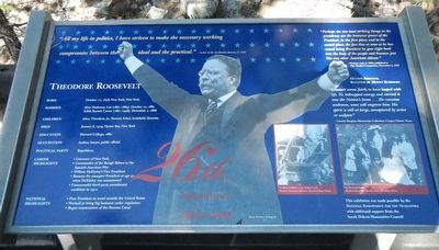 Theodore Roosevelt Marker image. Click for full size.