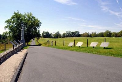Longstreet's Command Marker<br>First from the Right. Click for full size. Longstreet's Command Marker<br>First from the Right image. Click for full size.