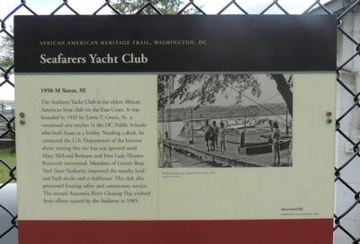 Seafarers Yacht Club Marker image. Click for full size.