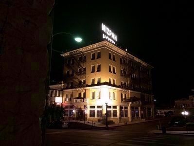 Mizpah Hotel at Night image. Click for full size.