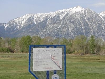 Twelve Mile House Marker. Click for full size. Twelve Mile House Marker image. Click for full size.