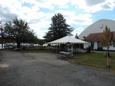 The Seafarers' club house and picnic area image. Click for full size.
