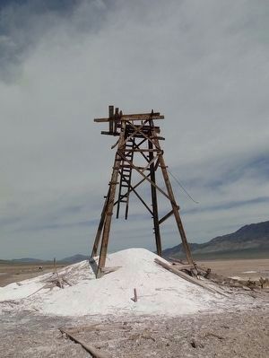 Rhodes Marsh Salt Mining Ruins image. Click for full size.