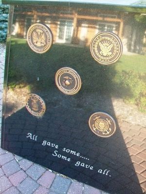 Vietnam Veterans Memorial Marker. Click for full size. Vietnam Veterans Memorial Marker image. Click for full size.