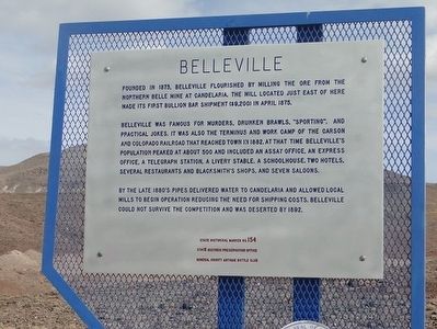 Belleville Marker. Click for full size. Belleville Marker image. Click for full size.