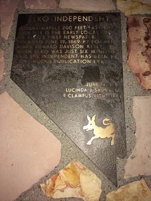 Elko Independent Marker image. Click for full size.