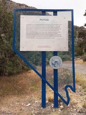 Potosi Marker. Click for full size. Potosi Marker image. Click for full size.