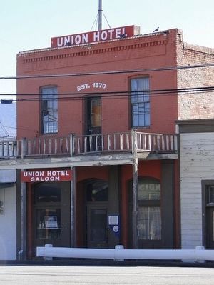 Union Hotel. Click for full size. Union Hotel image. Click for full size.