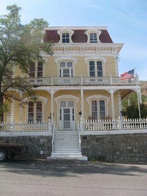 Savage Mining Co. Office and Mansion. Click for full size. Savage Mining Co. Office and Mansion image. Click for full size.