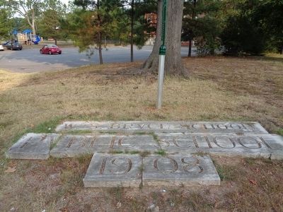 Flat Marker, Bruce Elementary. Click for full size. Flat Marker, Bruce Elementary image. Click for full size.