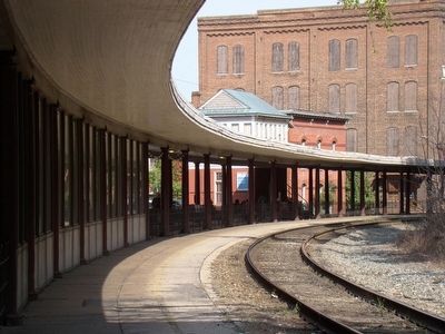 A Portion of Staunton Station's Train Platform image. Click for full size.