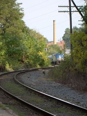 First View of Amtrak's westbound <i>Cardinal</i> from Staunton Station Platform. Click for full size. First View of Amtrak's westbound <i>Cardinal</i> from Staunton Station Platform image. Click for full size.