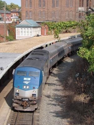 Amtrak's Westbound Train No. 51, the <i>Cardinal</i> at Staunton image. Click for full size.