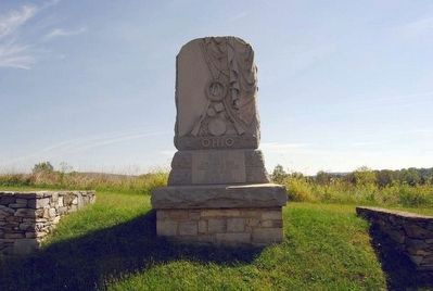 23rd Ohio Infantry Monument image. Click for full size.