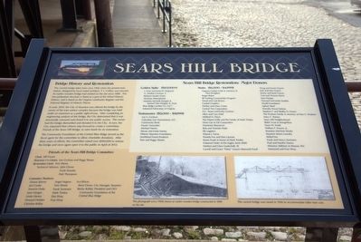 Sears Hill Bridge Marker image. Click for full size.