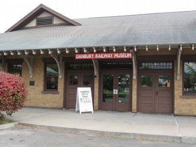 Danbury Railway Museum Entrance image. Click for full size.