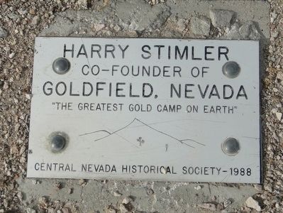 Harry Stimler Marker image. Click for full size.