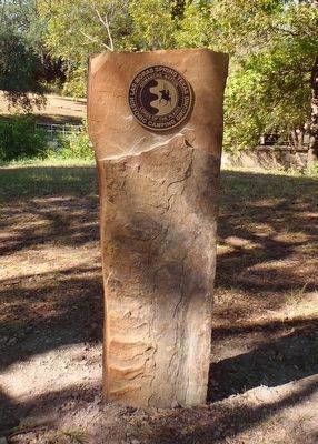 Comanche side of monument. Click for full size. Comanche side of monument image. Click for full size.