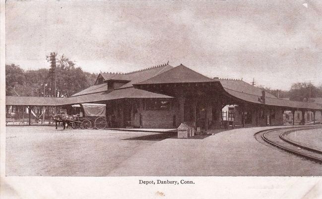 <i>Depot, Danbury, Conn.</i> image. Click for full size.