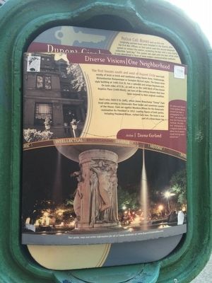 The first houses south and west of Dupont Circle Marker. Click for full size. The first houses south and west of Dupont Circle Marker image. Click for full size.