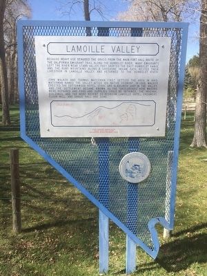 Lamoille Valley Marker image. Click for full size.