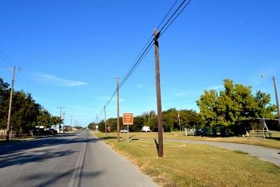 View to West Along W. College Street (SH 36) image. Click for full size.
