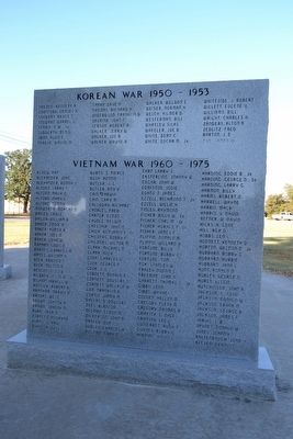 Rising Star Area Veterans Memorial image. Click for full size.